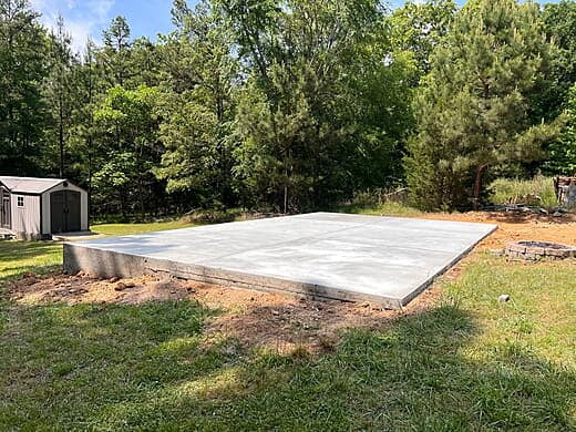 Concrete Slab Installation
